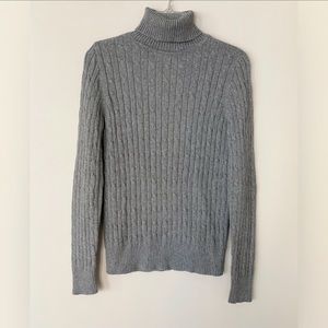 St.Johns Bay Cable Knit Turtleneck